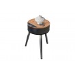 Unold 86545 electric space heater Indoor Black, Wood Fan electric space heater