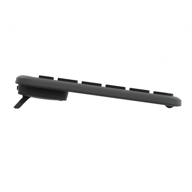 Logitech 920-012483 keyboard Mouse included Office RF Wireless + Bluetooth QWERTZ German Graphite