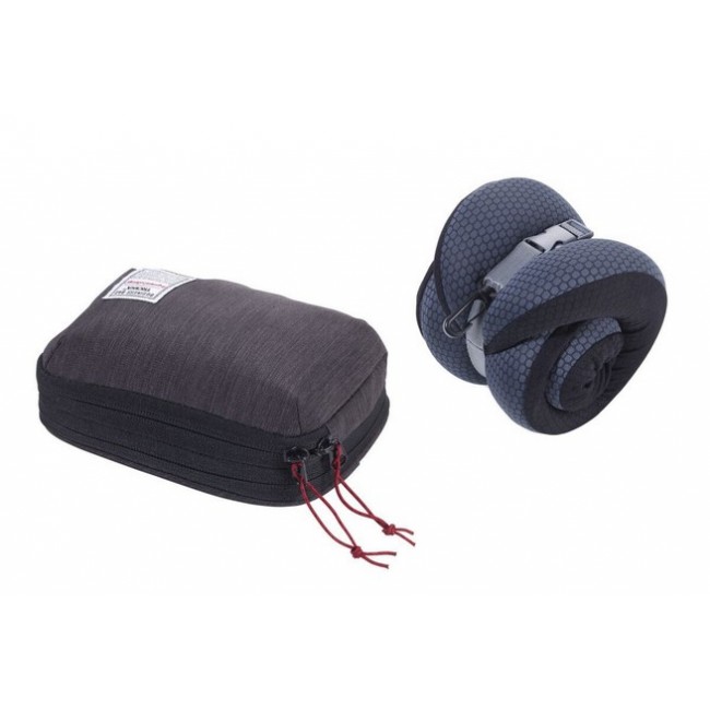 TROIKA BBG61/GY travel pillow Black, Grey