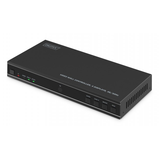 Digitus Video Wall Controller, 4 Displays, 4K/30Hz Digitus Video Wall Controller, 4 Displays, 4K/30Hz