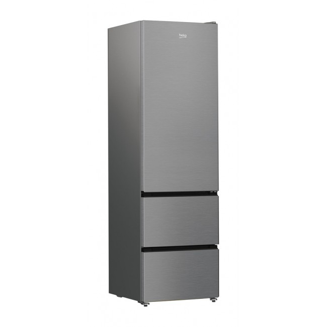 BEKO B3RGNA354HXB1 freestanding fridge, 203 cm, silver