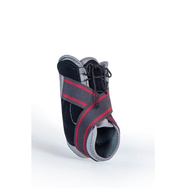 Ankle Orthosis Malleomax O-1160/L REHAFUND, Grey-Red