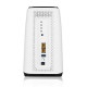 Zyxel FWA510 wireless router Multi-Gigabit Ethernet Tri-band (2.4 GHz / 5 GHz / 5 GHz) 5G Black, White