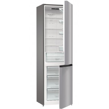 Gorenje NRK6202ES4 fridge-freezer Freestanding 331 L E Grey