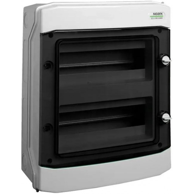 Surface-mounted installation enclosure, plastic, surface-mounted, IP65, 2 rows, 12 modules, 1500V DC Surface-mounted installation enclosure, plastic, surface-mounted, IP65, 2 rows, 12 modules, 1500V DC