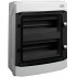 Surface-mounted installation enclosure, plastic, surface-mounted, IP65, 2 rows, 12 modules, 1500V DC