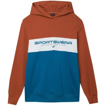 Men's sweatshirt 4F M1032 brown 4FWSS24TSWSM1032 81S L