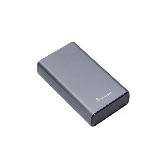 Extralink Powerbank EPB-126 20000mAh Silver Power bank, 45W PD, USB-C Extralink Powerbank EPB-126 20000mAh Silver Power bank, 45W PD, USB-C