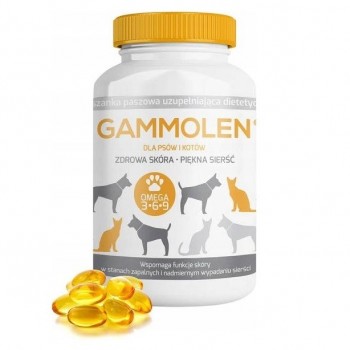GAMMOLEN Healthy skin, beautiful coat - supplements for dog and cat 60pcs