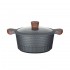 Resto Kitchenware Capella 4.6 L Round Black, Wood