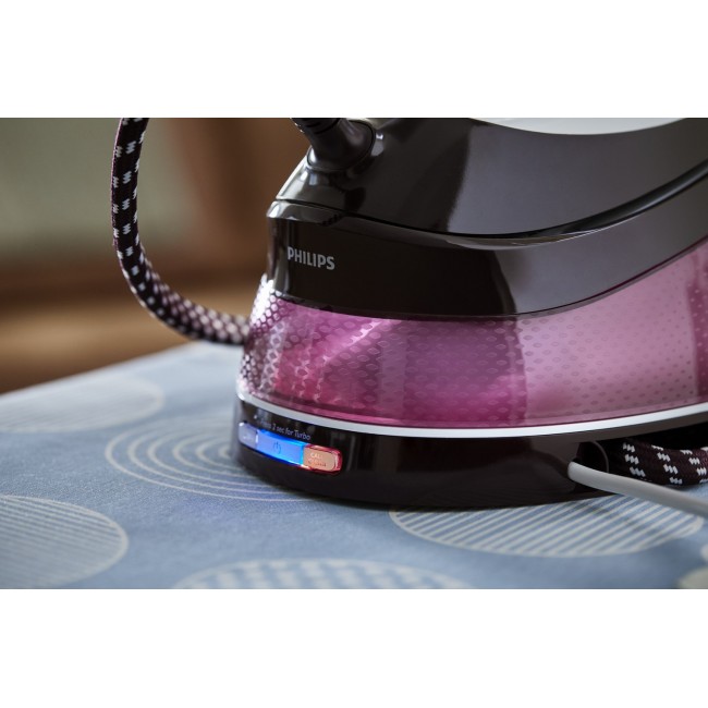 Philips GC7842/40 steam ironing station 2400 W 1.5 L SteamGlide Plus soleplate Purple, White Philips GC7842/40 steam ironing station 2400 W 1.5 L SteamGlide Plus soleplate Purple, White