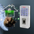 Qoltec 52447 Code lock OBERON with fingerprint reader | RFID | Code | Card | key fob | Doorbell | IP68 | EM Qoltec 52447 Code lock OBERON with fingerprint reader | RFID | Code | Card | key fob | Doorbell | IP68 | EM