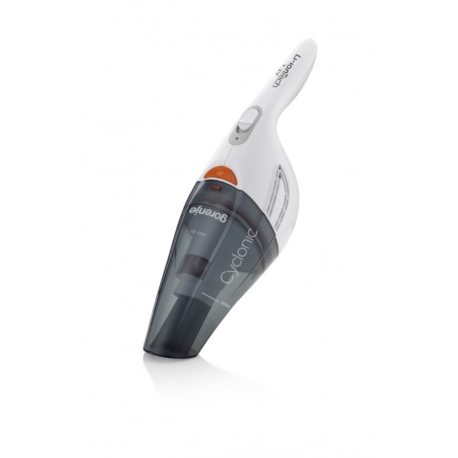 Gorenje MVC72FW handheld vacuum Black, White Bagless