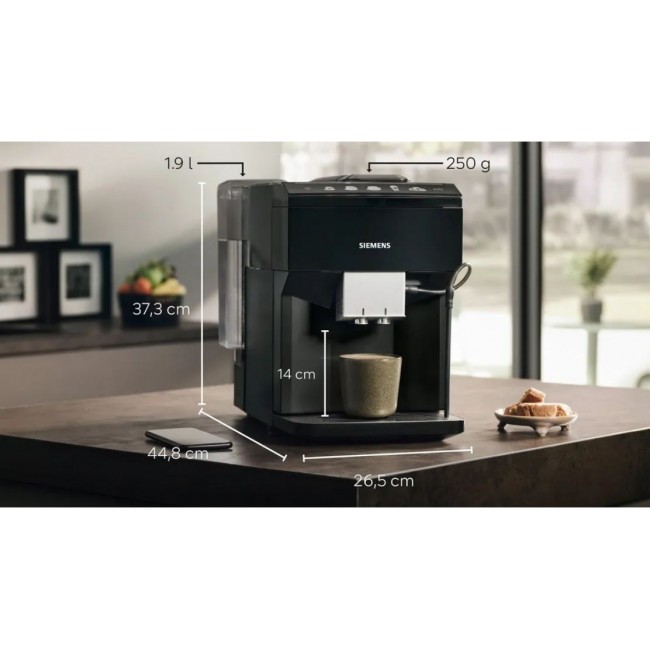 Siemens EQ.500 TP513R09 coffee maker Fully-auto Espresso machine 1.9 L Siemens EQ.500 TP513R09 coffee maker Fully-auto Espresso machine 1.9 L