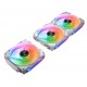 COUGAR Case Fan Apolar 120 ARGB, Reverse Blade, White (3 in one package)