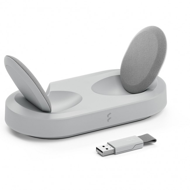 Fractal Design Scape Headset Wired & Wireless Head-band Music Charging stand Grey