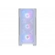 MSI MAG FORGE M100R Midi Tower Transparent, White
