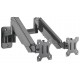 Manhattan Dual Wall Mount for TV & Monitors (Full Motion Gas Spring), For screens 17