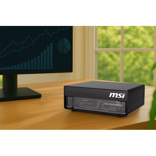 MSI EdgeXpert AI Supercomputer Desktop, NVIDIA DGX Spark GB10 Grace Blackwell Architecture, 128GB LPDDR5 Unify Memory, 4TB SSD, ARM CPU, WiFi 7, BT 5.3, NVIDIA DGX OS - EDGEXPERT NVIDIA DGX GB10 128GB 4TB