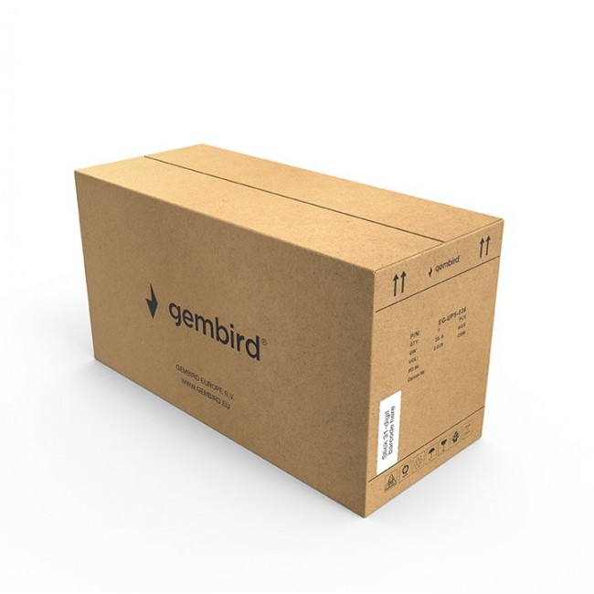Gembird EG-UPS-036 uninterruptible power supply (UPS) Line-Interactive 3 kVA 1800 W 6 AC outlet(s)