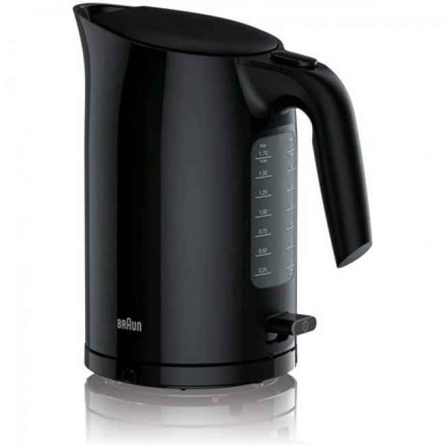 Braun PurEase WK 3100 BK electric kettle 1.7 L 2200 W Black Braun PurEase WK 3100 BK electric kettle 1.7 L 2200 W Black