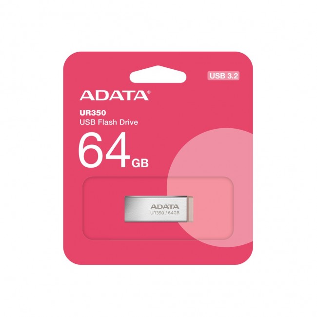 ADATA UR350 USB flash drive 64 GB USB Type-A 3.2 Gen 1 (3.1 Gen 1) Brown ADATA UR350 USB flash drive 64 GB USB Type-A 3.2 Gen 1 (3.1 Gen 1) Brown