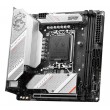 MSI | MPG B760I EDGE WIFI | Processor family Intel | Processor socket LGA1700 | DDR5 DIMM | Memory slots 2 | Supported hard disk drive interfaces SATA, M.2 | Number of SATA connectors 4 | Chipset Intel B760 | Mini-ITX