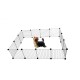 C&C Modular dog kennel 180x75 cm C&C Modular dog kennel 180x75 cm
