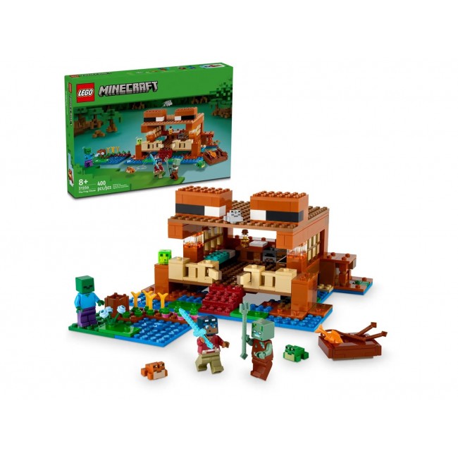 LEGO MINECRAFT 21256 THE FROG HOUSE