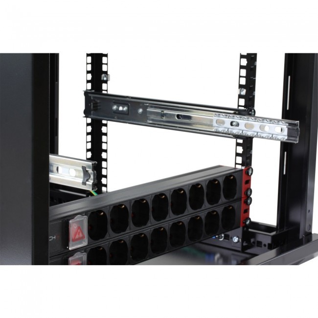 Techly I-CABINET-TRAY14BK rack accessory Rack shelf Techly I-CABINET-TRAY14BK rack accessory Rack shelf