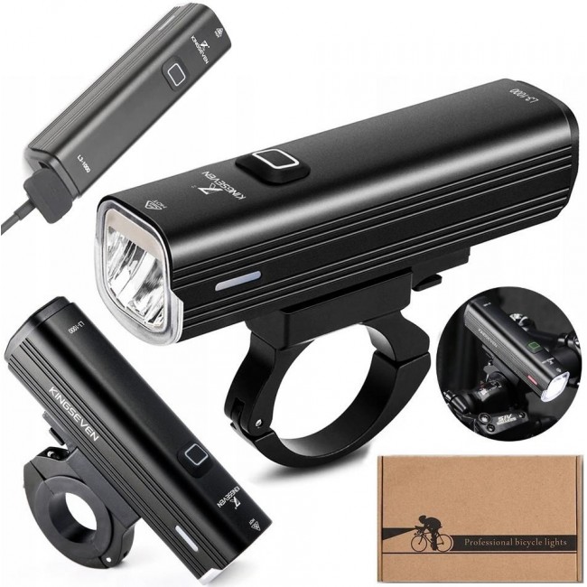 Bicycle lighting KINGSEVEN L3-1000 1000 lm rechargeable Bicycle lighting KINGSEVEN L3-1000 1000 lm rechargeable
