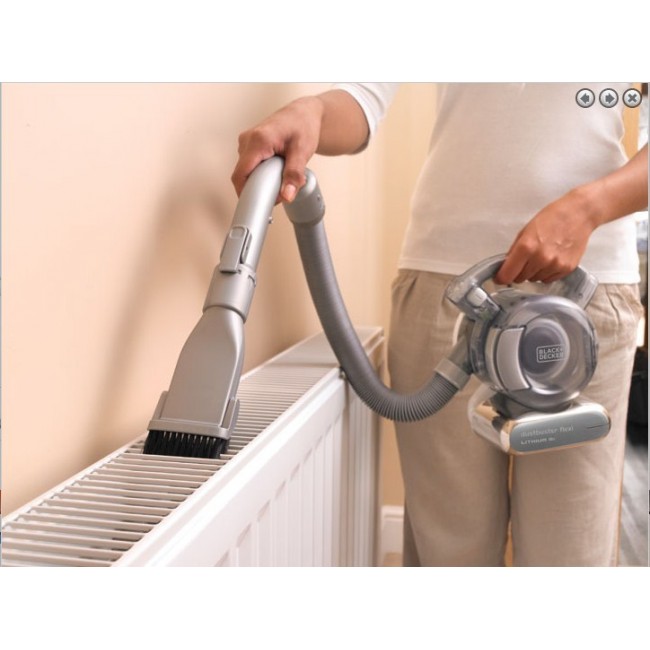 Black & Decker PD1820LF handheld vacuum Black, Chrome Bagless Black & Decker PD1820LF handheld vacuum Black, Chrome Bagless