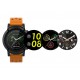 BT Smartwatch Denver SW-510 GPS Black with Orange Strap