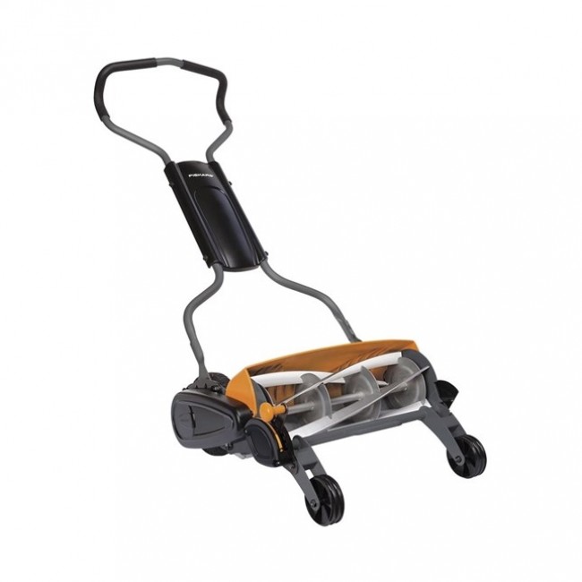 Fiskars StaySharp Max manual reel mower 46 cm