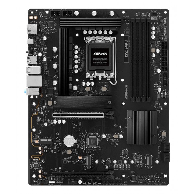 Asrock B860 Pro-A Intel B860 LGA 1851 (Socket V1) ATX Asrock B860 Pro-A Intel B860 LGA 1851 (Socket V1) ATX