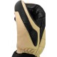 REUSCH MASTER PRO GLOVES SIZE 9 BEIGE AND BLACK