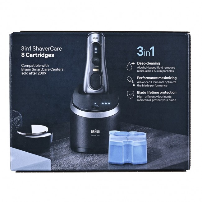 Shaver cleaning cartridge 8-pack CCR6+2 BRAUN