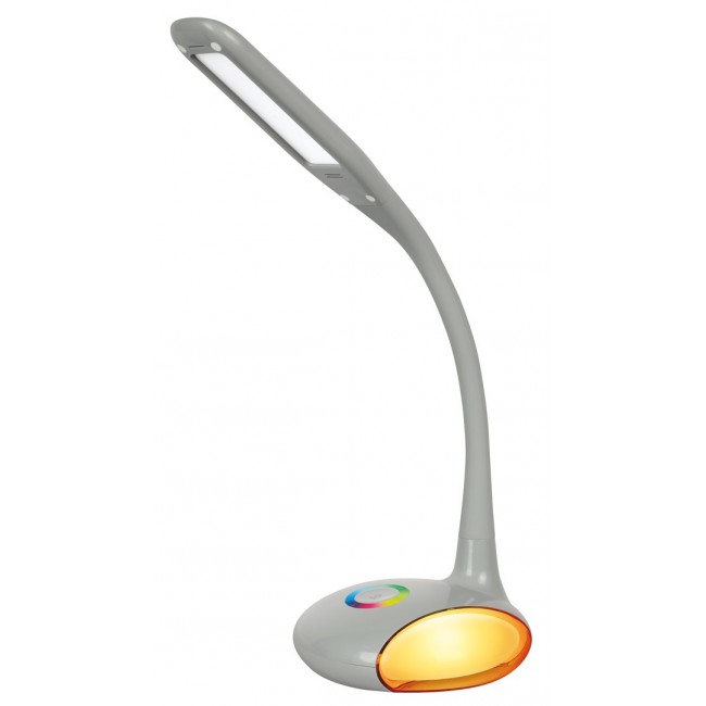 Activejet LED desk lamp VENUS GREY with RGB base Activejet LED desk lamp VENUS GREY with RGB base