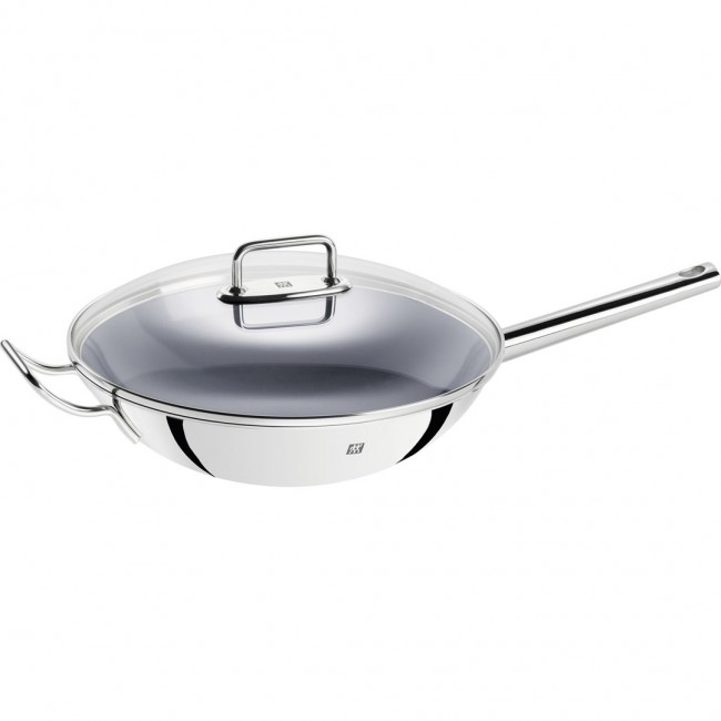 Wok frying pan with lid Zwilling Plus 40992-032-0 32 cm