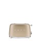 Smeg 50's Style Toaster TSF01CHMEU Champagne Smeg 50's Style Toaster TSF01CHMEU Champagne