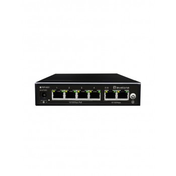 LevelOne FEP-0631 network switch Fast Ethernet (10/100) Power over Ethernet (PoE) Black