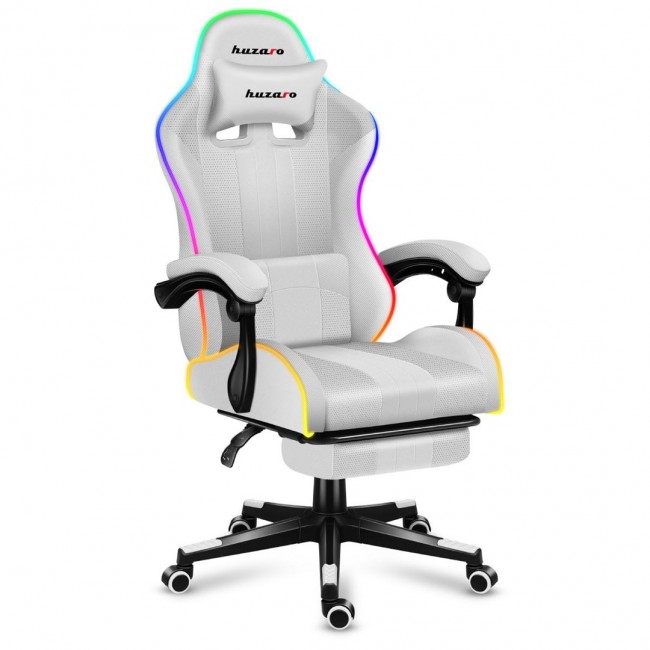 Huzaro FORCE 4.7 PC gaming chair Bucket (cradle) seat White