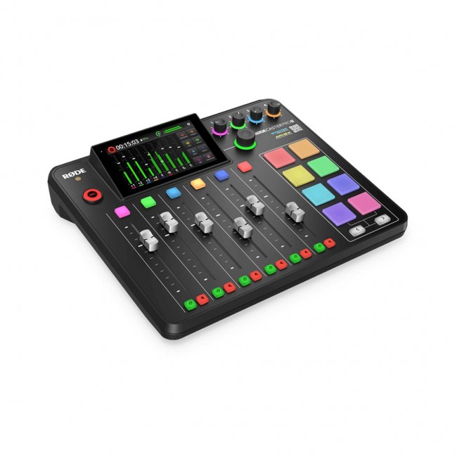 R DE Caster Pro II Black 37 buttons