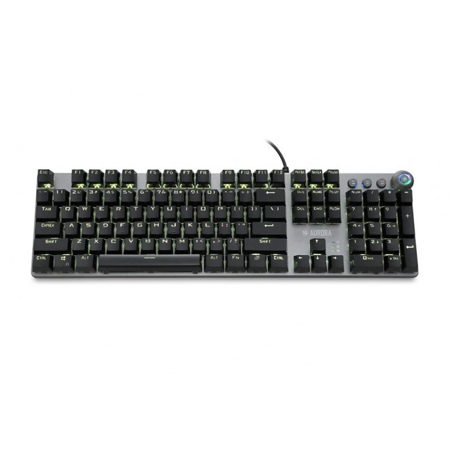 iBox Aurora K-4 keyboard USB QWERTY Black iBox Aurora K-4 keyboard USB QWERTY Black