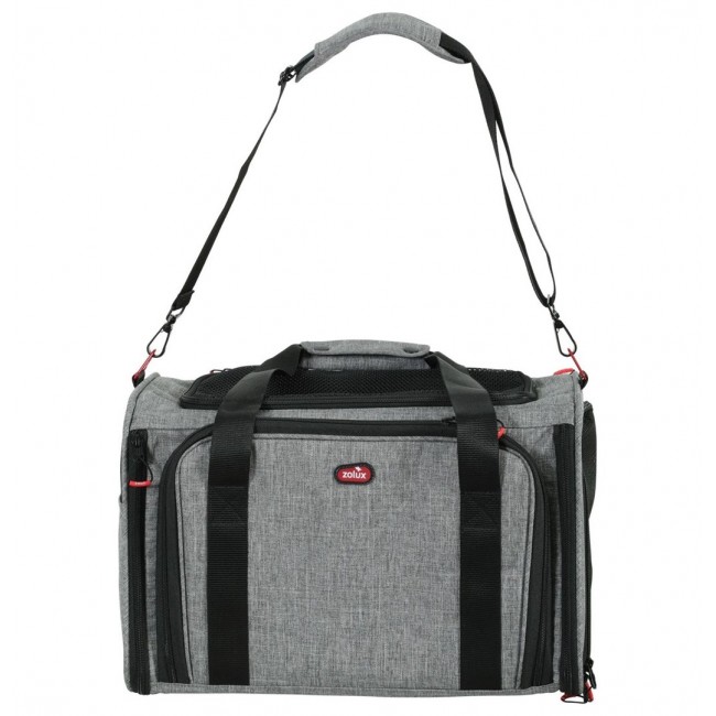 ZOLUX NOMAD M dog and cat carrier with extra space, 44 28 28 cm