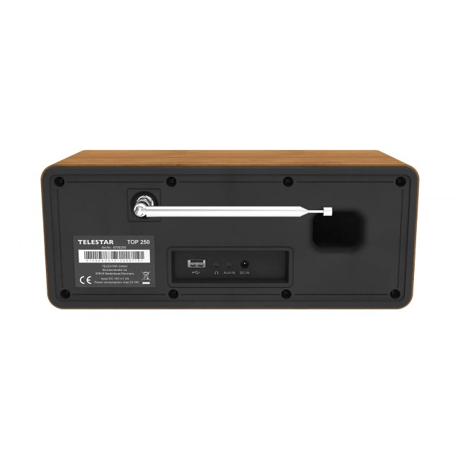 Telestar 5701250 radio Internet Digital Wood