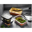 Set of 3 rectangular glass containers Gefu Milo G -12799