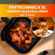 Extralink Home SJ-500 5L Single 1500 W Hot air fryer Black