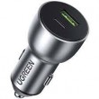 Ugreen 60980 mobile device charger Universal Silver Cigar lighter Fast charging Auto