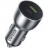 Ugreen 60980 mobile device charger Universal Silver Cigar lighter Fast charging Auto